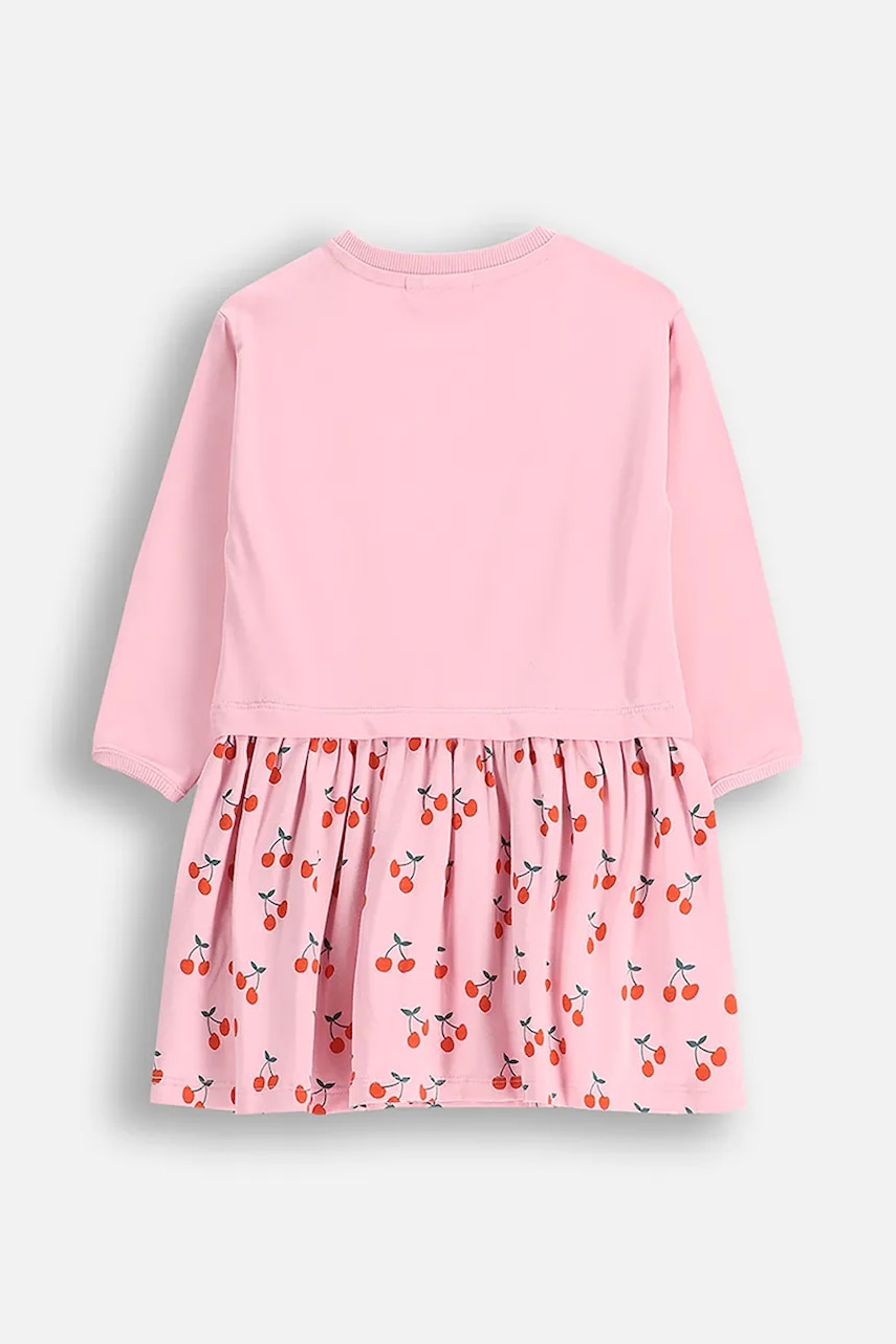 Платье для младенцев Coccodrillo цвет розовый mini расклешённое MAXITROPIC GIRL NEWBORN Платье для младенцев Coccodrillo цвет розовый mini расклешённое MAXITROPIC GIRL NEWBORN