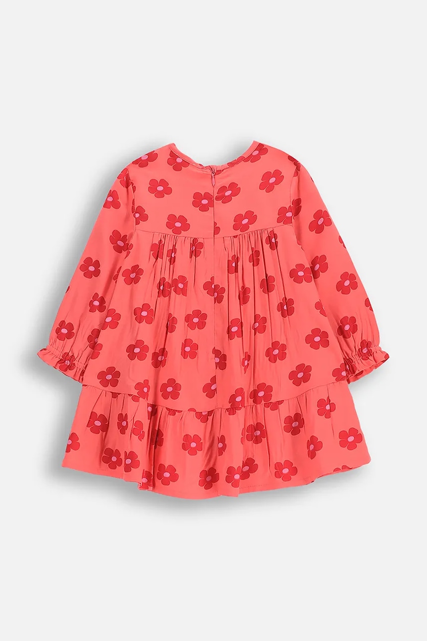 Платье для младенцев Coccodrillo цвет оранжевый mini расклешённое NOSTALGIC MEADOW GIRL NEWBORN Платье для младенцев Coccodrillo цвет оранжевый mini расклешённое NOSTALGIC MEADOW GIRL NEWBORN