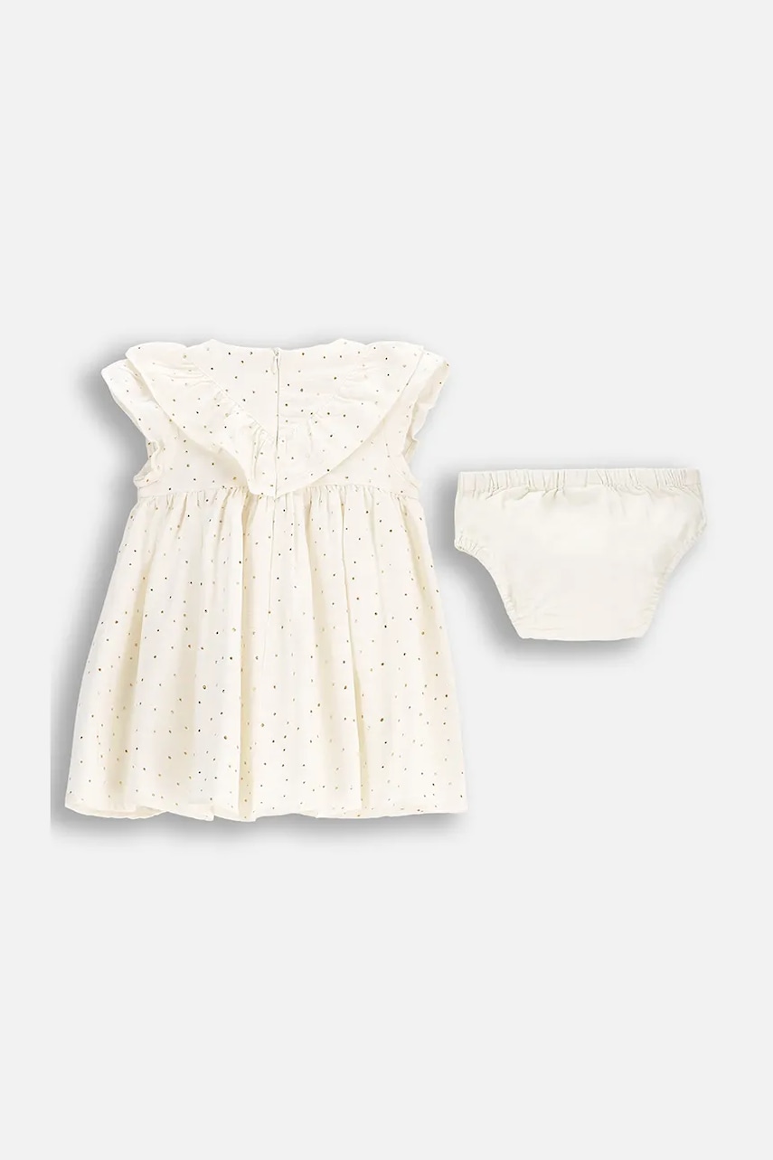 Платье Coccodrillo цвет бежевый mini расклешённое ELEGANT BABY GIRL Платье Coccodrillo цвет бежевый mini расклешённое ELEGANT BABY GIRL