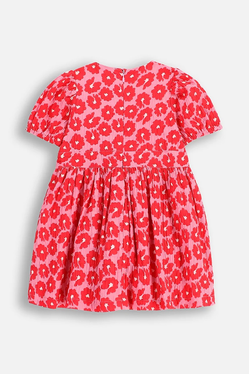 Платье Coccodrillo цвет красный mini расклешённое MAXITROPIC GIRL KIDS