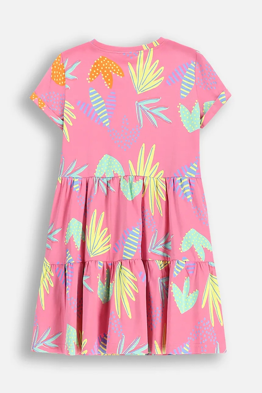 Платье Coccodrillo цвет розовый mini прямое EVERYDAY GIRL