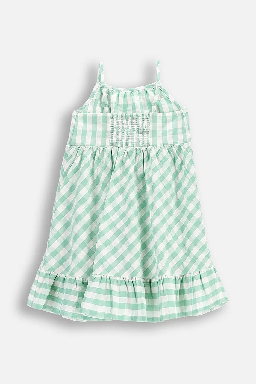 Coccodrillo pamut ruha zöld, maxi, egyenes, HOLIDAY SPLASH GIRL KIDS termék 2. képe