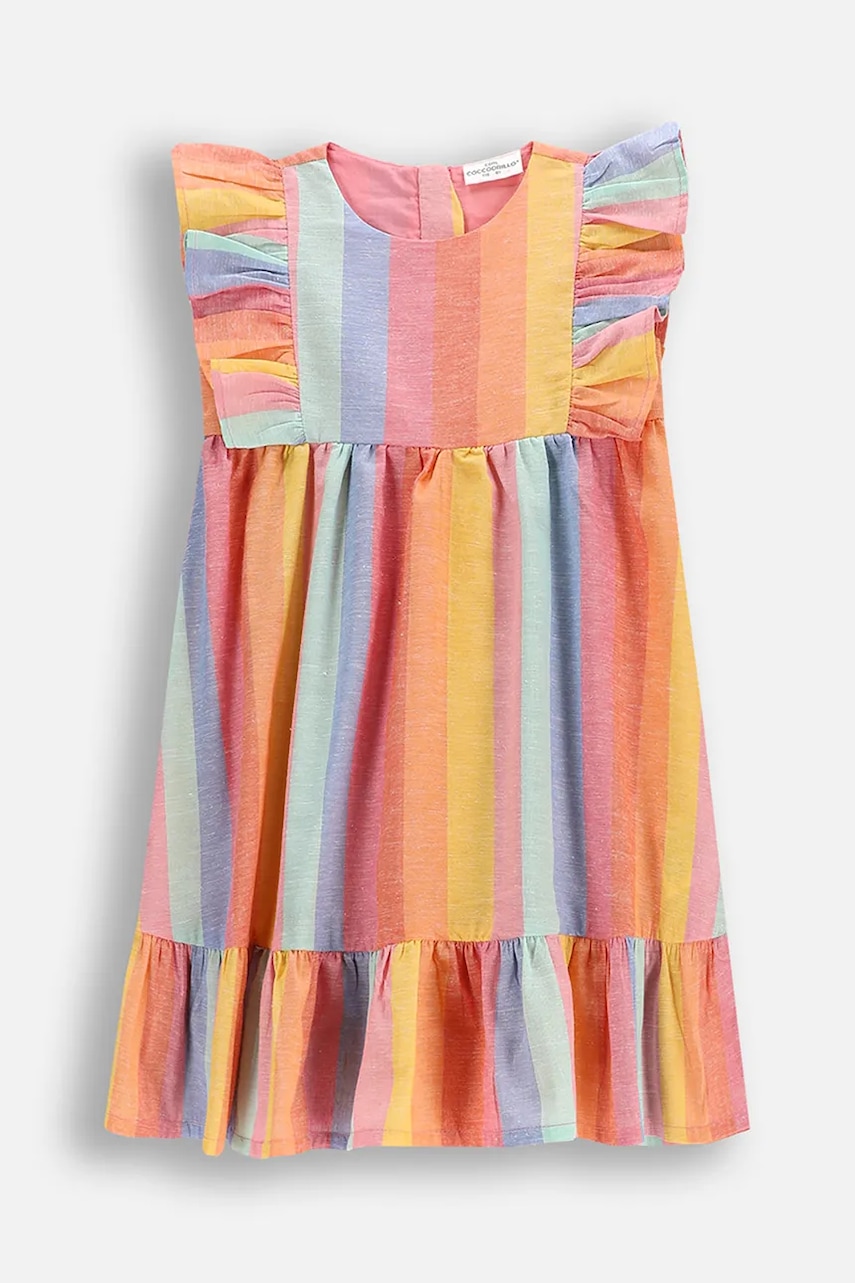 Платье Coccodrillo midi прямое TROPICAL STORY GIRL KIDS