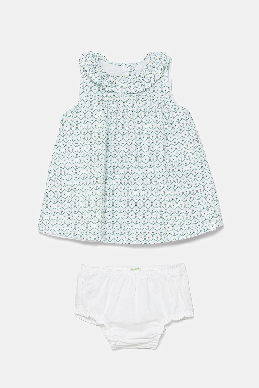 United Colors of Benetton rochie de in pentru bebeluși mini, evazată, 4Q1NAV00O