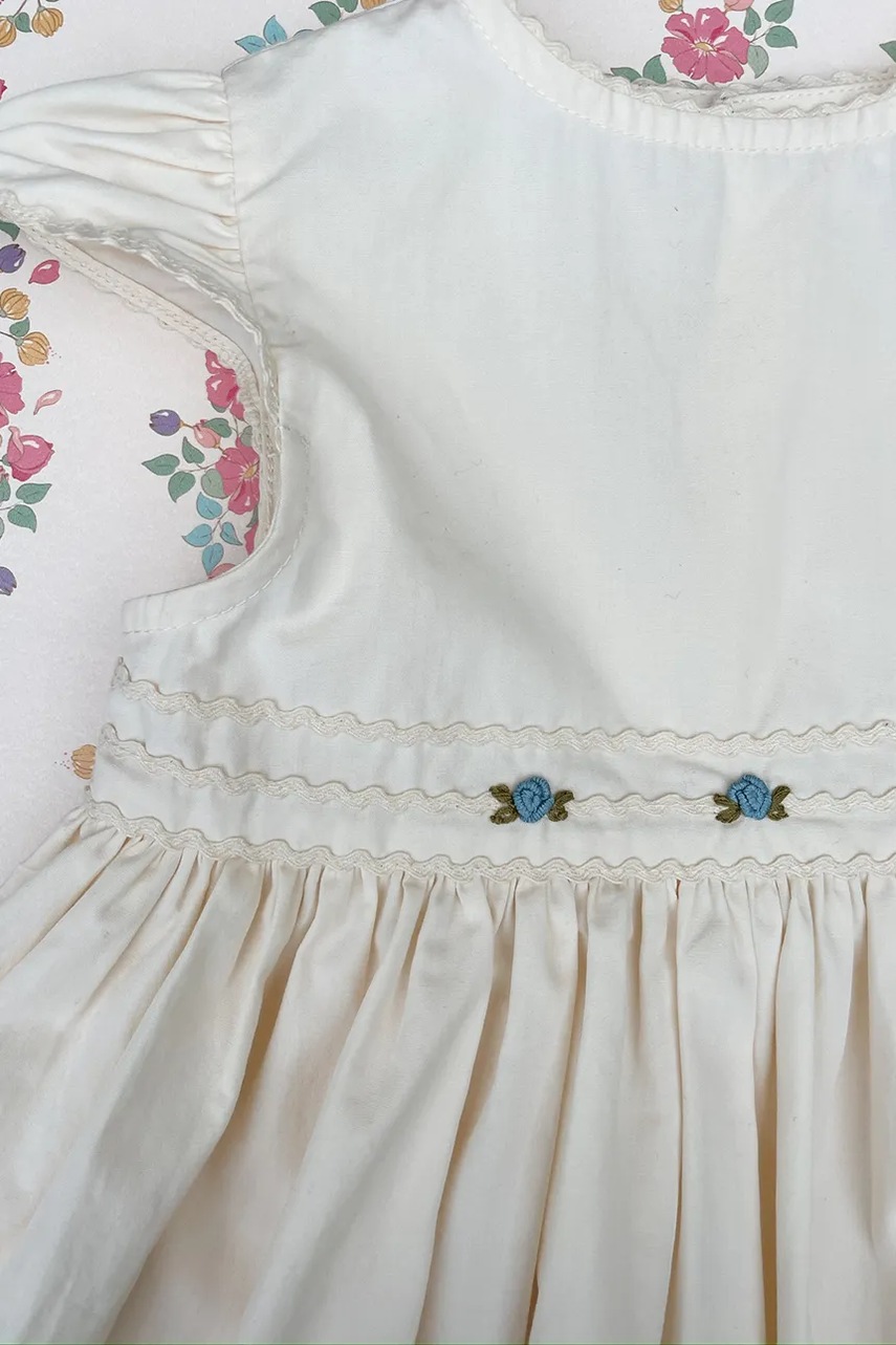 Παιδικό βαμβακερό φόρεμα Konges Sløjd CELEBRATION AALIYAH DRESS GOTS φωτογραφία