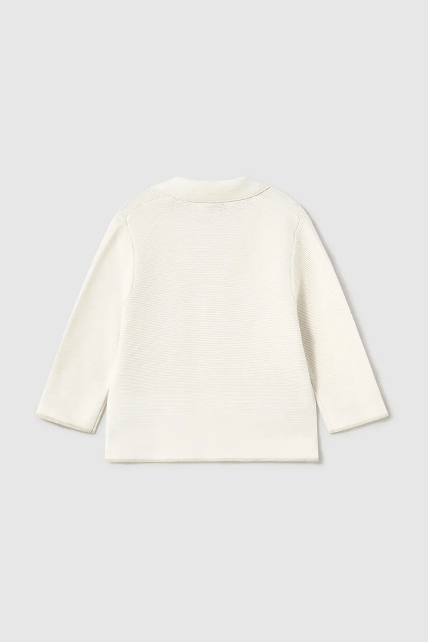 Детский хлопковый кардиган Mayoral цвет бежевый 1469 Детский хлопковый кардиган Mayoral цвет бежевый 1469