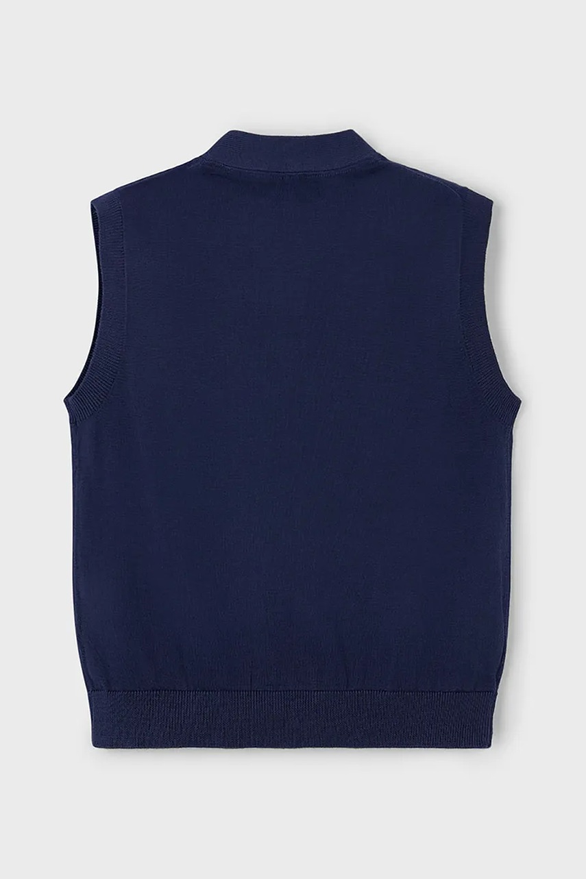 Дитячий жилет Mayoral колір синій легкий 3370