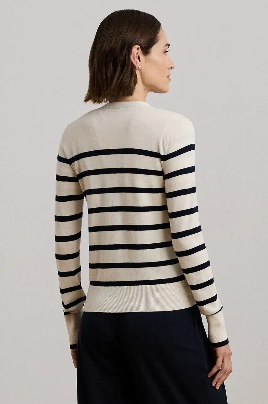 Джемпер Lauren Ralph Lauren женский цвет бежевый 200957476 Джемпер Lauren Ralph Lauren женский цвет бежевый 200957476