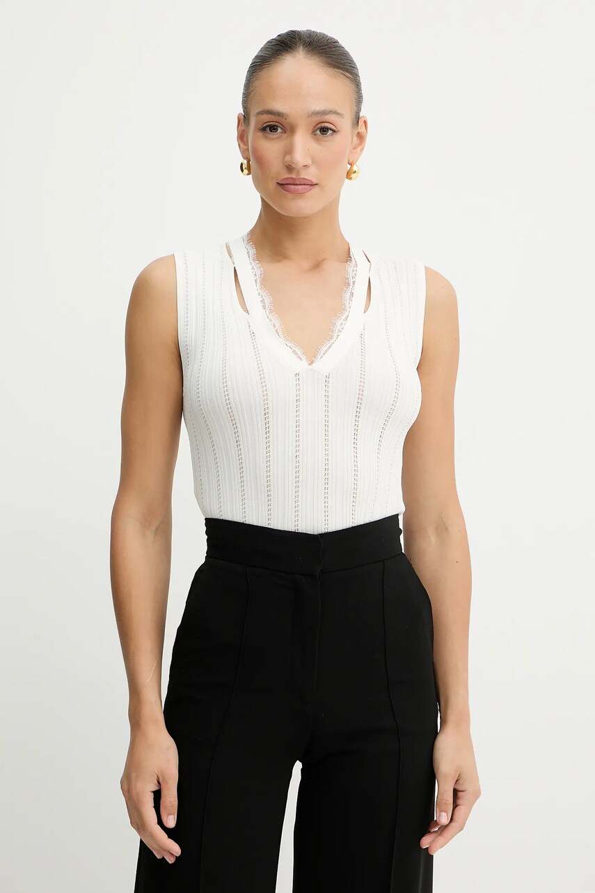 Levně Top Pinko béžová barva, 104741 A2FR