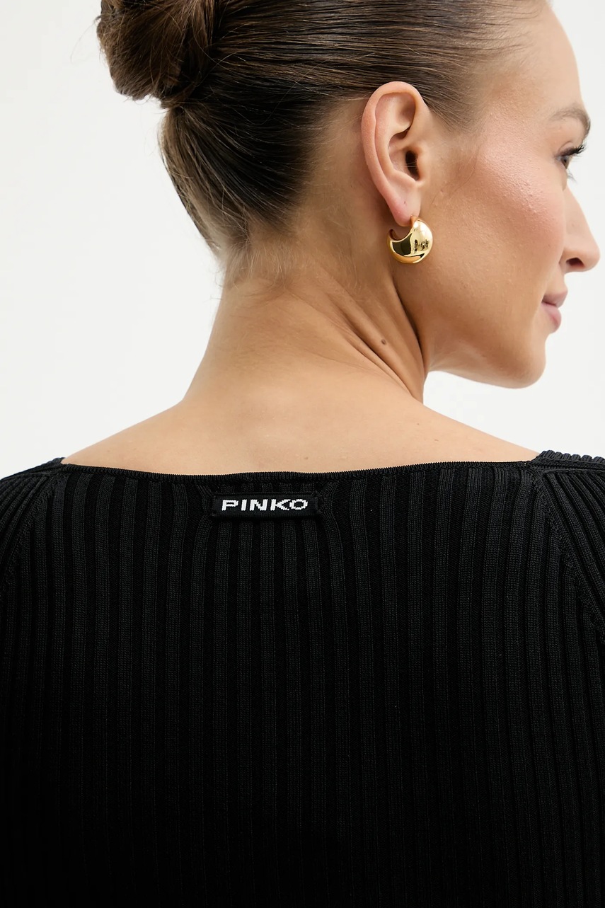 Πουλόβερ Pinko χρώμα: μαύρο, 104627 A2E6 φωτογραφία