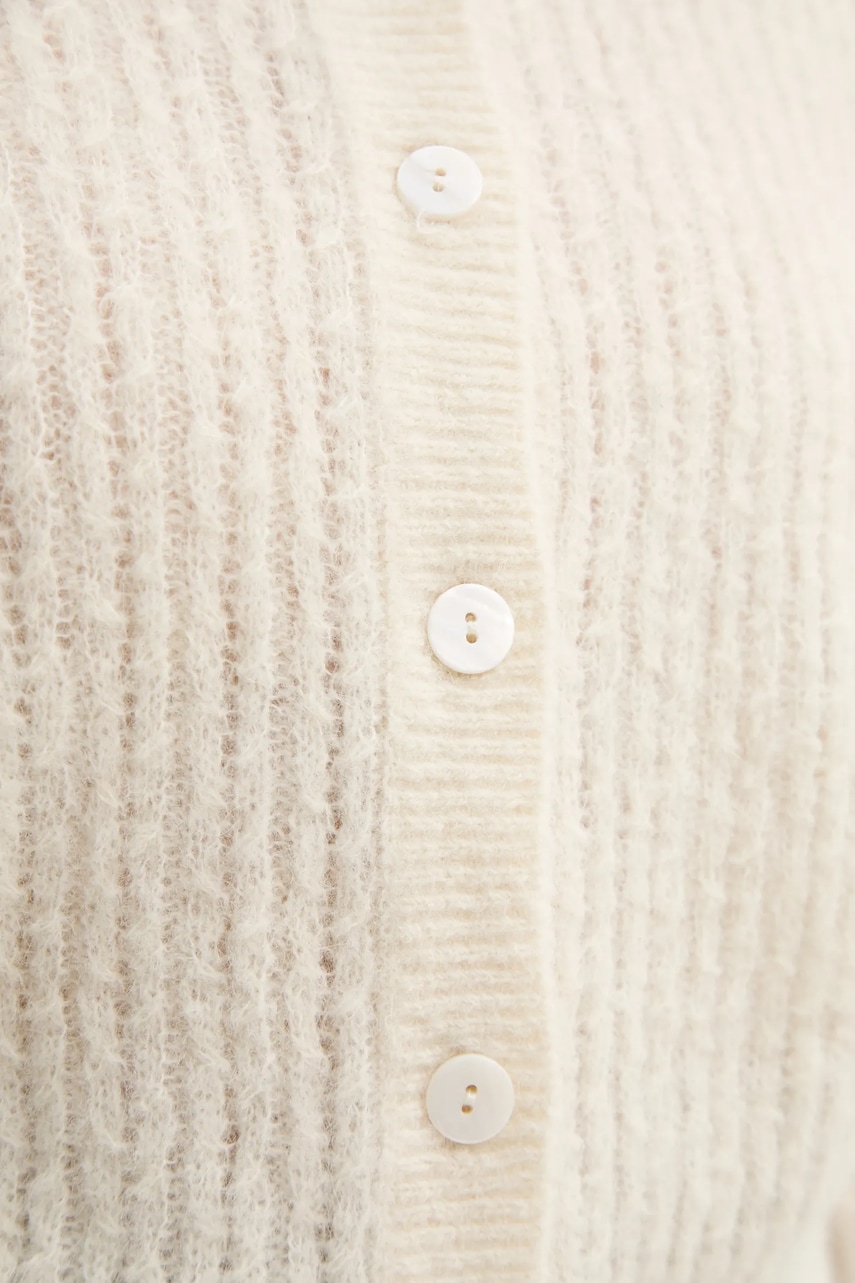 Kardigán s prímesou vlny A.P.C. cardigan milo