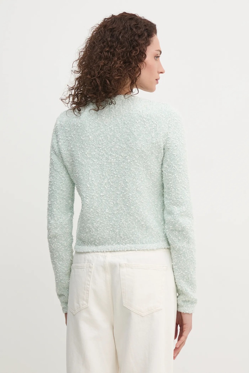 Guess kardigán DOROTHY türkiz, női, könnyű, W5RR20 Z3L21 termék 2. képe