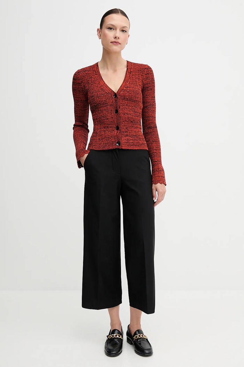 Джемпер Sisley цвет оранжевый 1H7PM602I