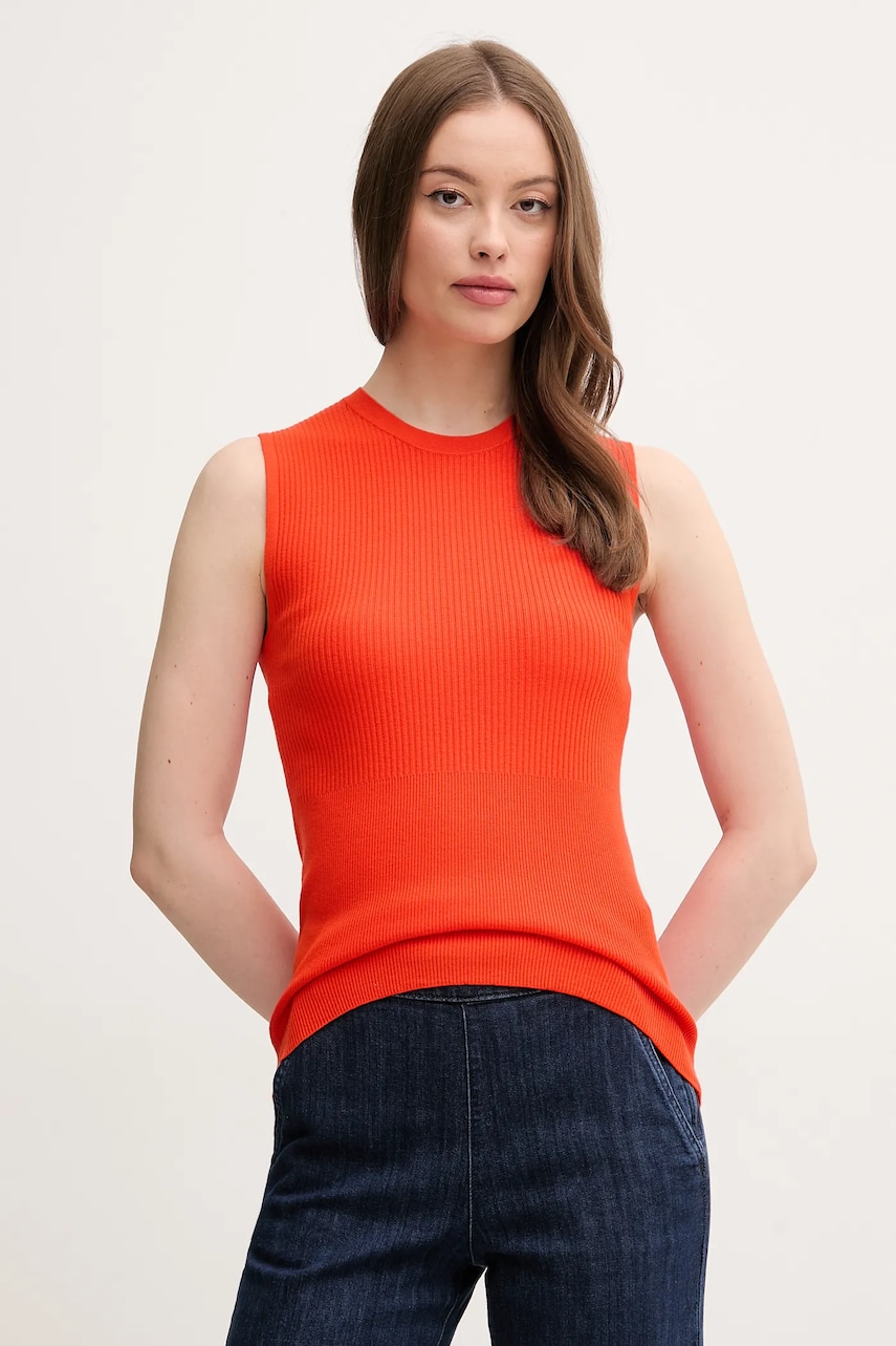 Sisley top culoarea rosu, 17Q3M105S