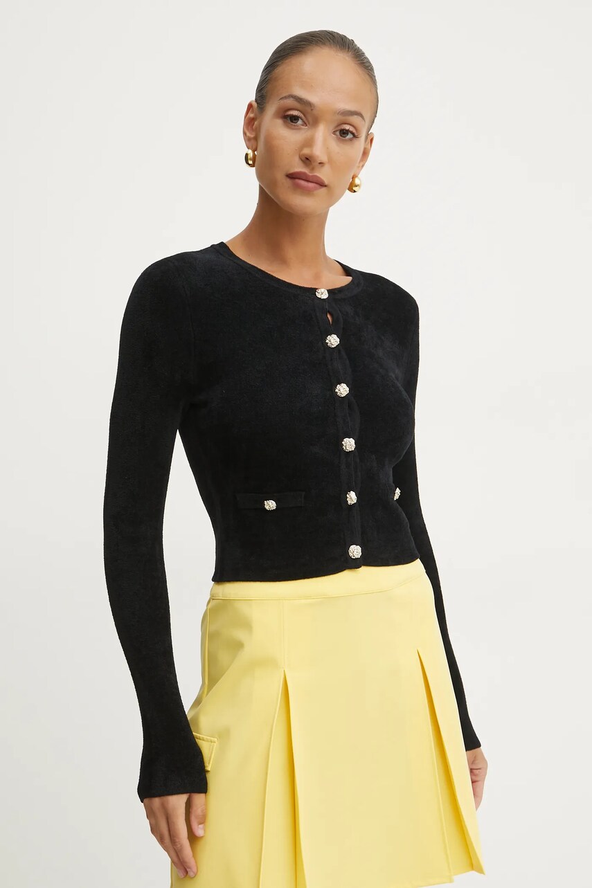 Levně Kardigan Marciano Guess VERANERA dámský, černá barva, 5RGR35 5806Z