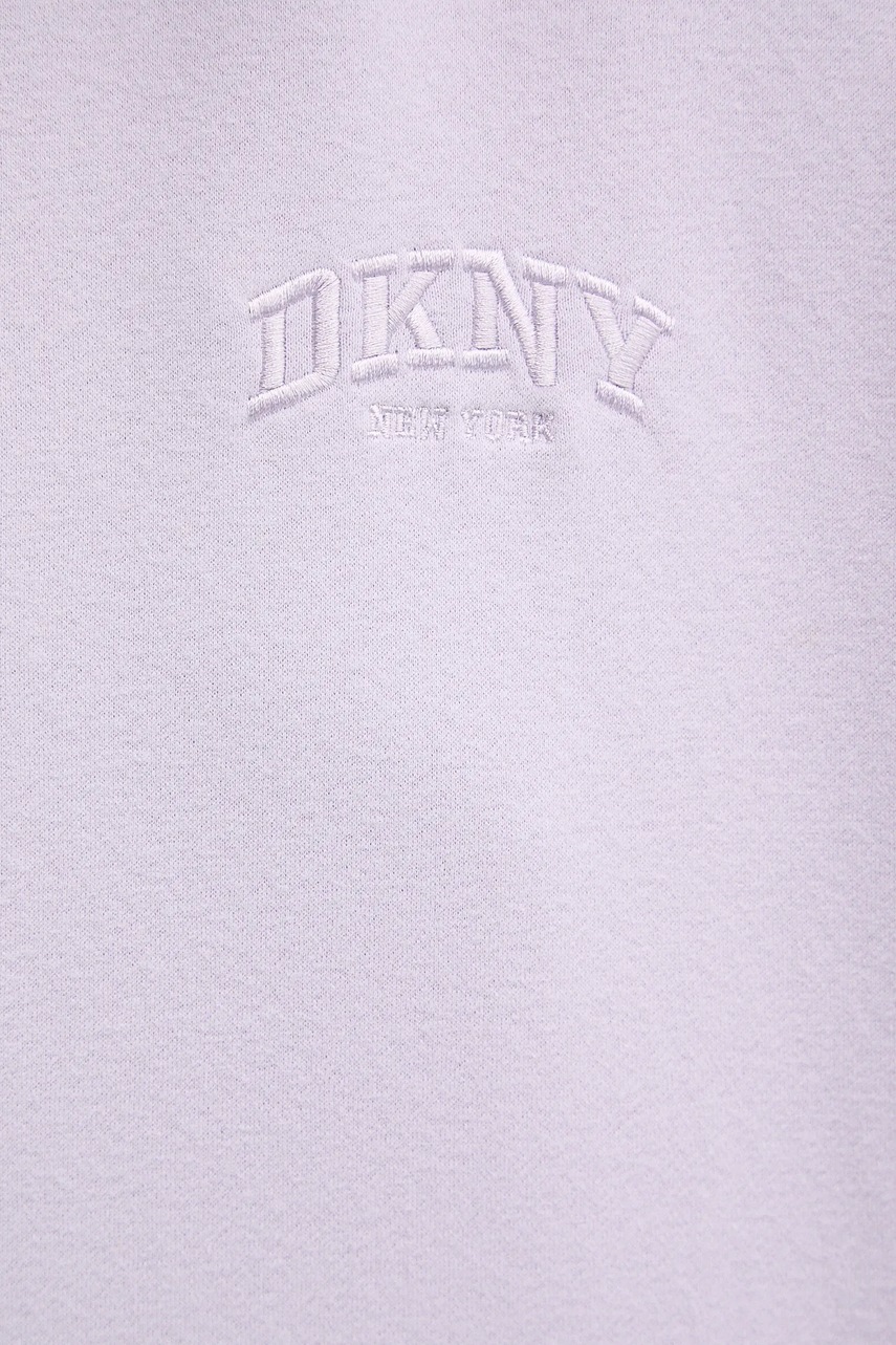Μπλούζα Dkny χρώμα: μοβ, DP5T1144 φωτογραφία