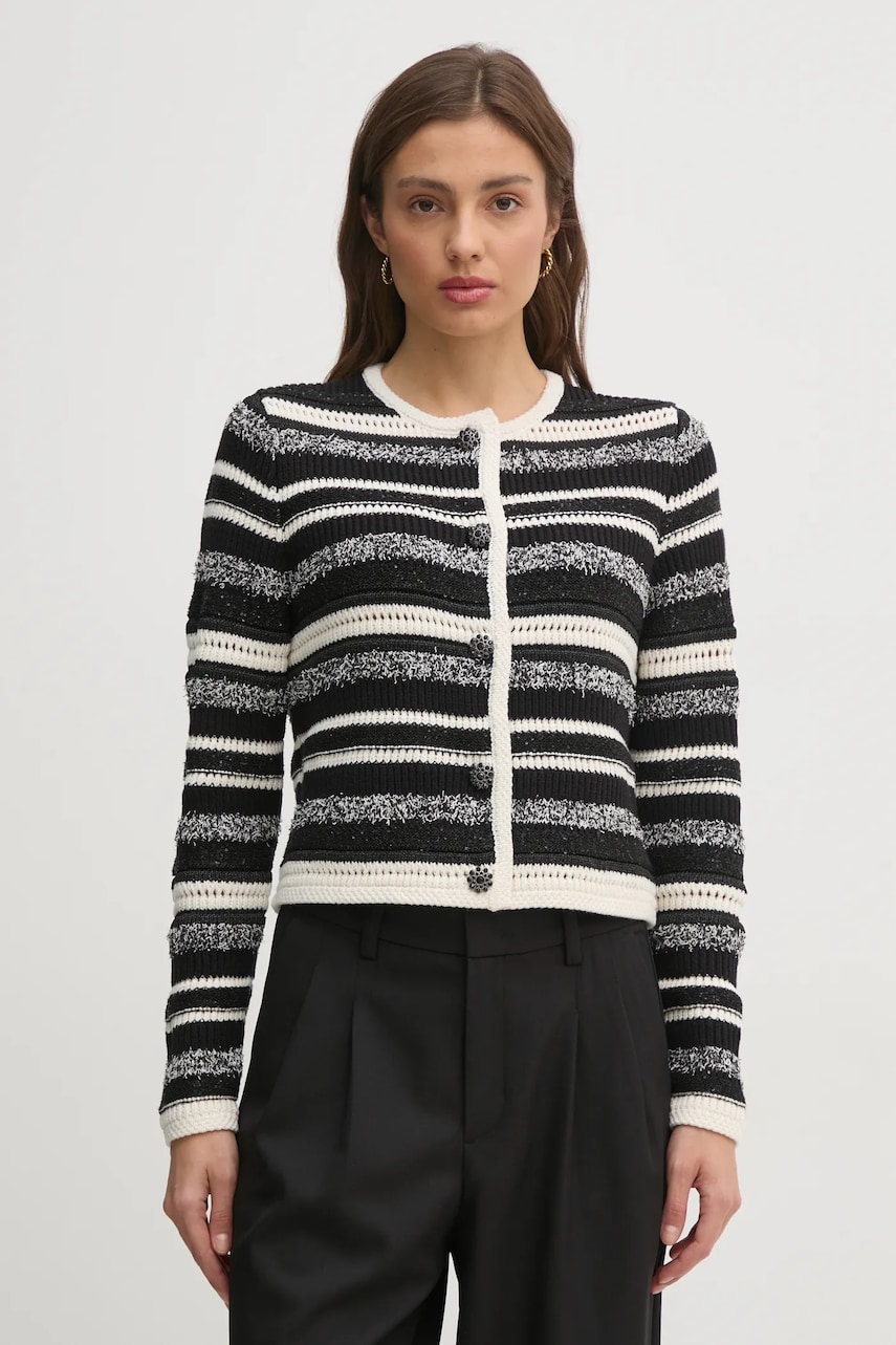 OUI cardigan femei, culoarea negru, 90616 OUI cardigan femei, culoarea negru, 90616