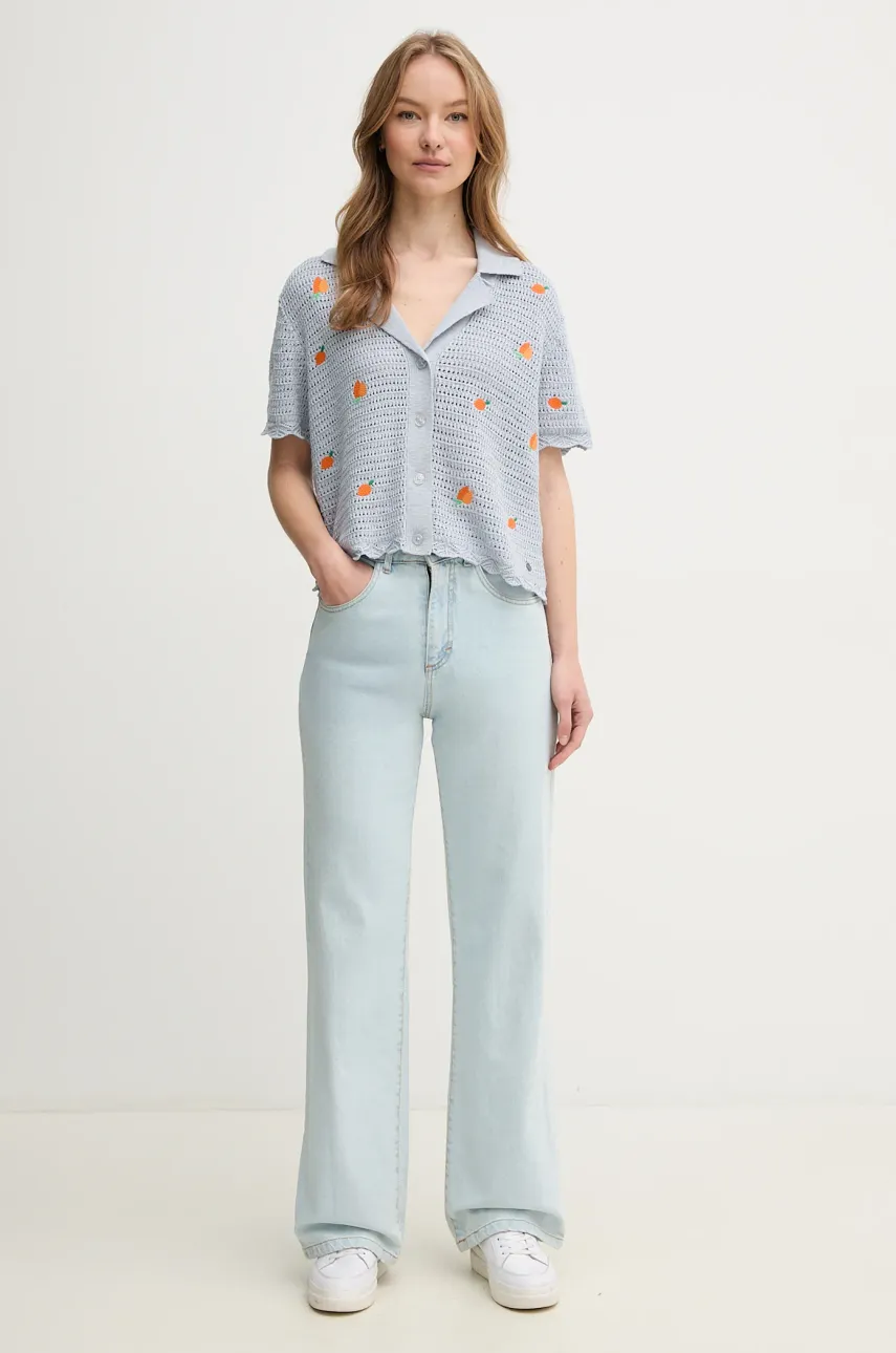 Хлопковый кардиган Pepe Jeans OLAYA TOP женский лёгкий PL702277 Хлопковый кардиган Pepe Jeans OLAYA TOP женский лёгкий PL702277