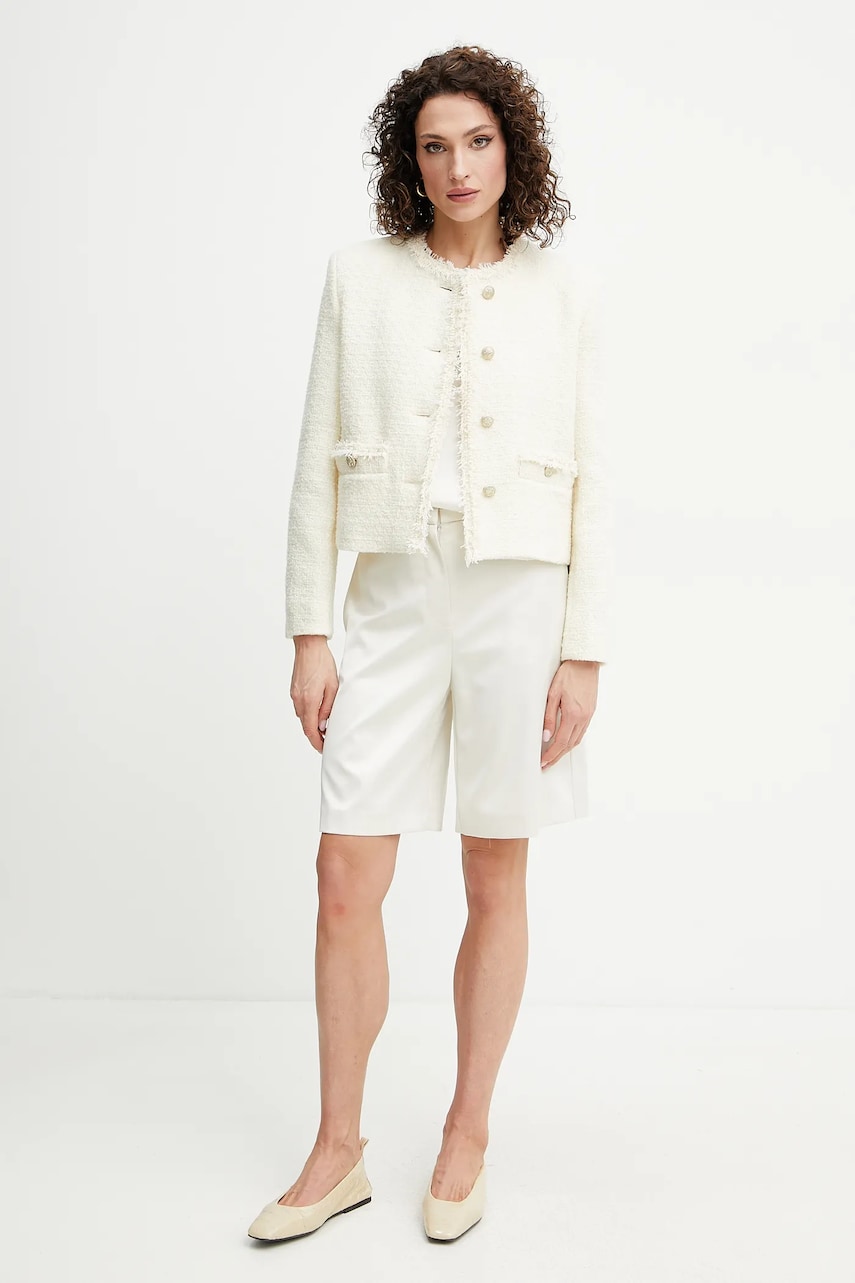 Шерстяной пиджак Weekend Max Mara цвет бежевый 2515041061600 Шерстяной пиджак Weekend Max Mara цвет бежевый 2515041061600