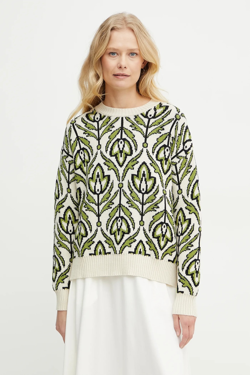 Weekend Max Mara pulover femei, culoarea verde, 2515361241600 Weekend Max Mara pulover femei, culoarea verde, 2515361241600