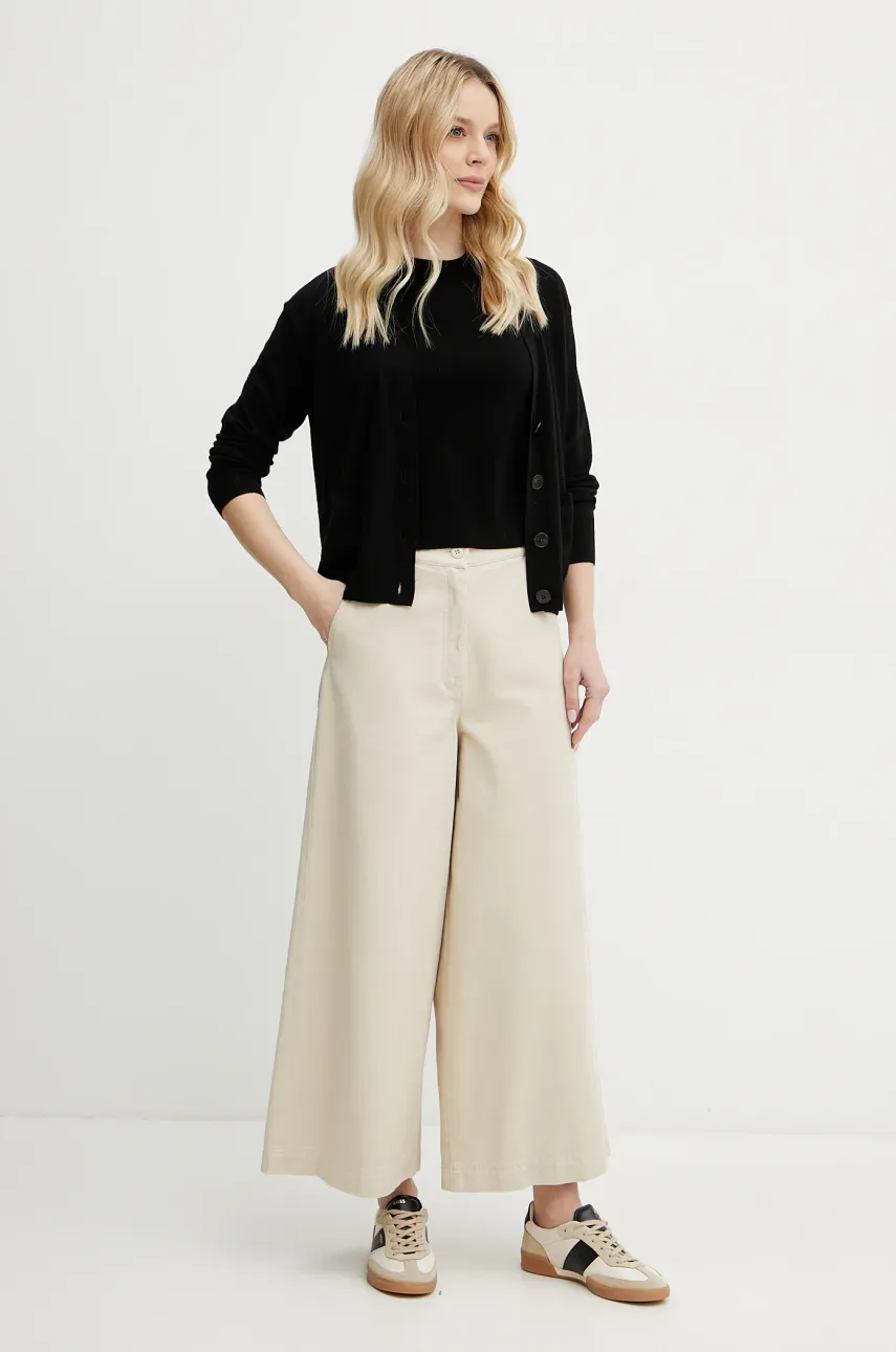 Шерстяной кардиган Weekend Max Mara женский цвет чёрный лёгкий 2515381011600 Шерстяной кардиган Weekend Max Mara женский цвет чёрный лёгкий 2515381011600