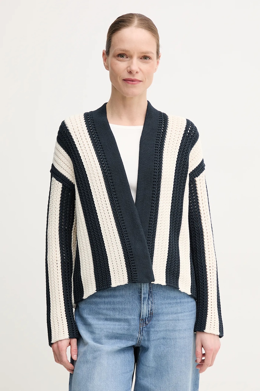 Weekend Max Mara cardigan femei, culoarea bleumarin, călduros, 2515341012600