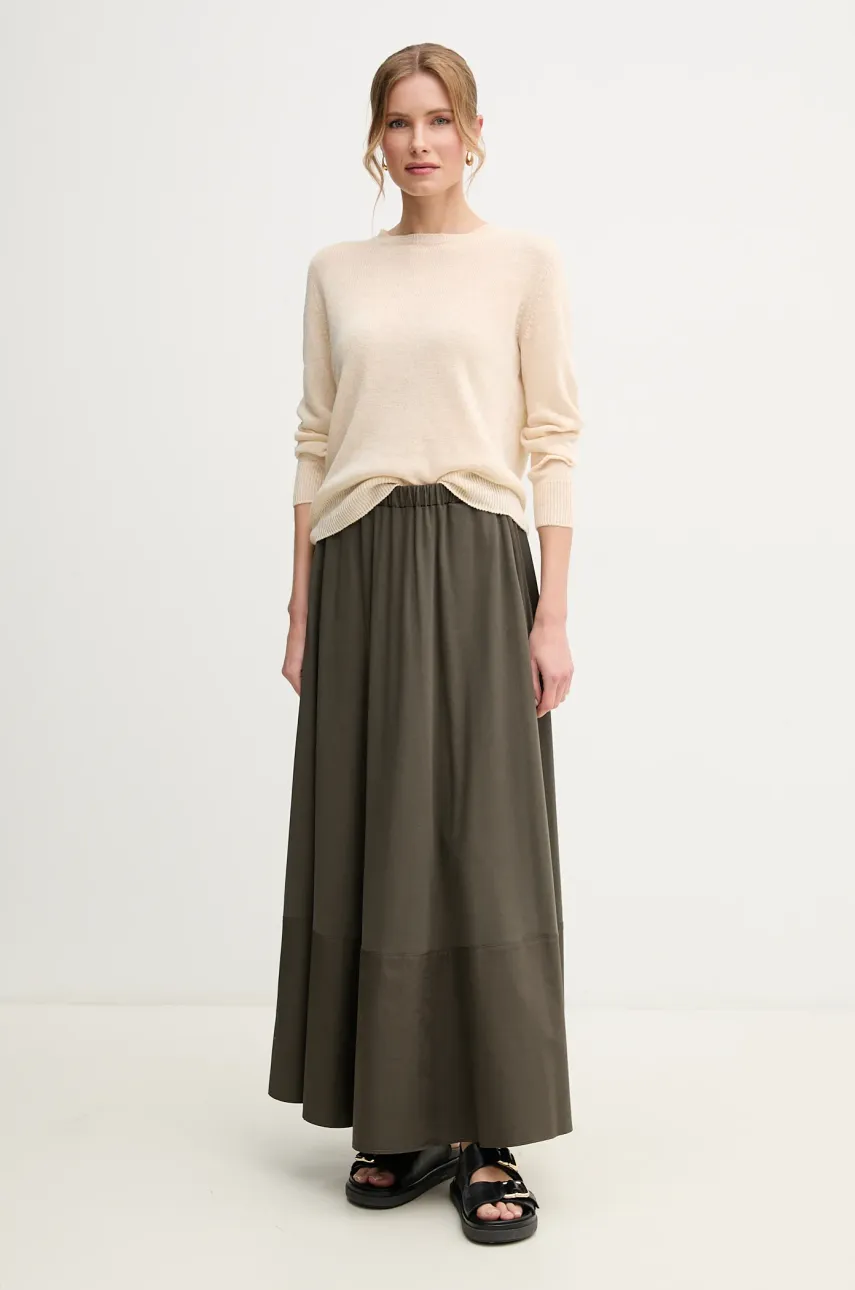 Свитер из льна Weekend Max Mara женский цвет бежевый лёгкий 2515361052600 Свитер из льна Weekend Max Mara женский цвет бежевый лёгкий 2515361052600