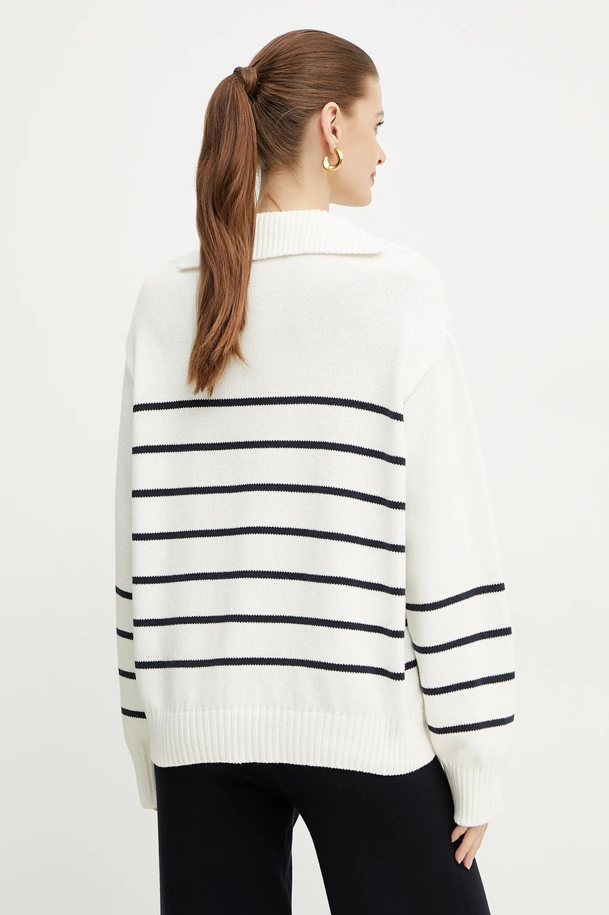 Πουλόβερ MM χρώμα: άσπρο, 2516361087600 φωτογραφία