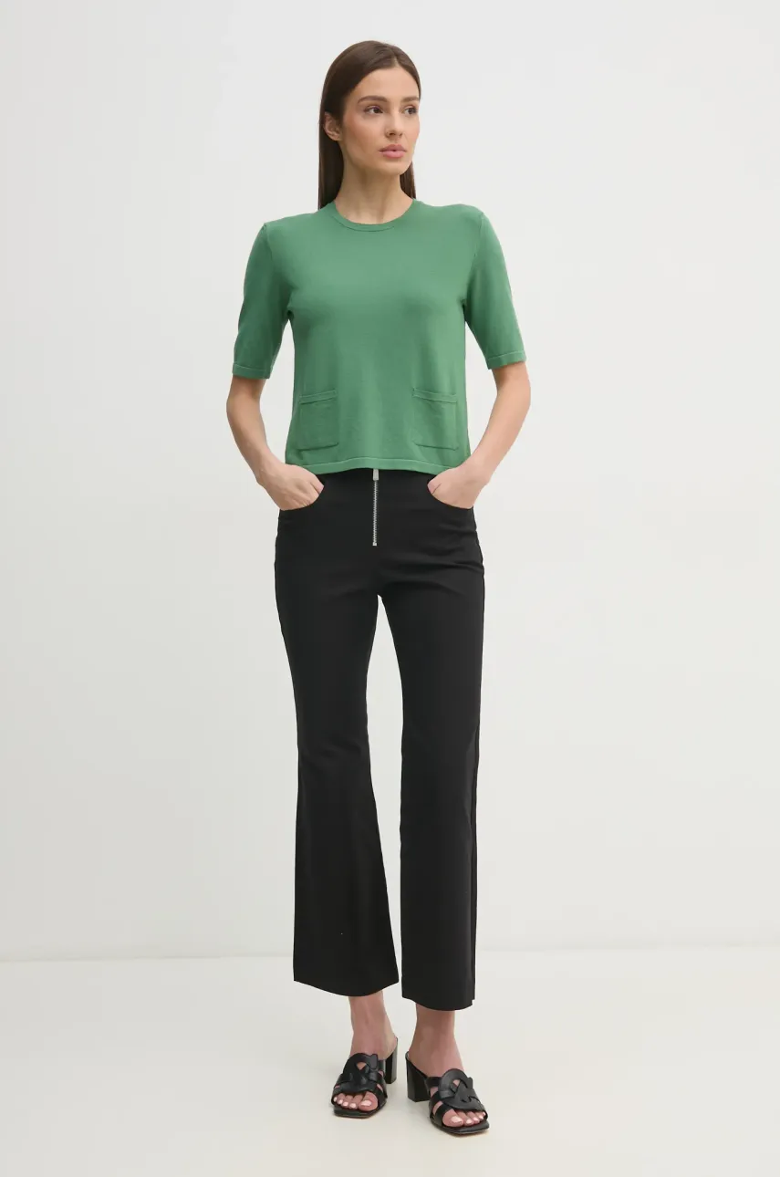 Свитер United Colors of Benetton женский цвет зелёный лёгкий 104HD10CI Свитер United Colors of Benetton женский цвет зелёный лёгкий 104HD10CI