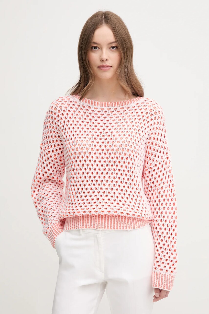 United Colors of Benetton pulover culoarea portocaliu, călduros, 1194E10D9