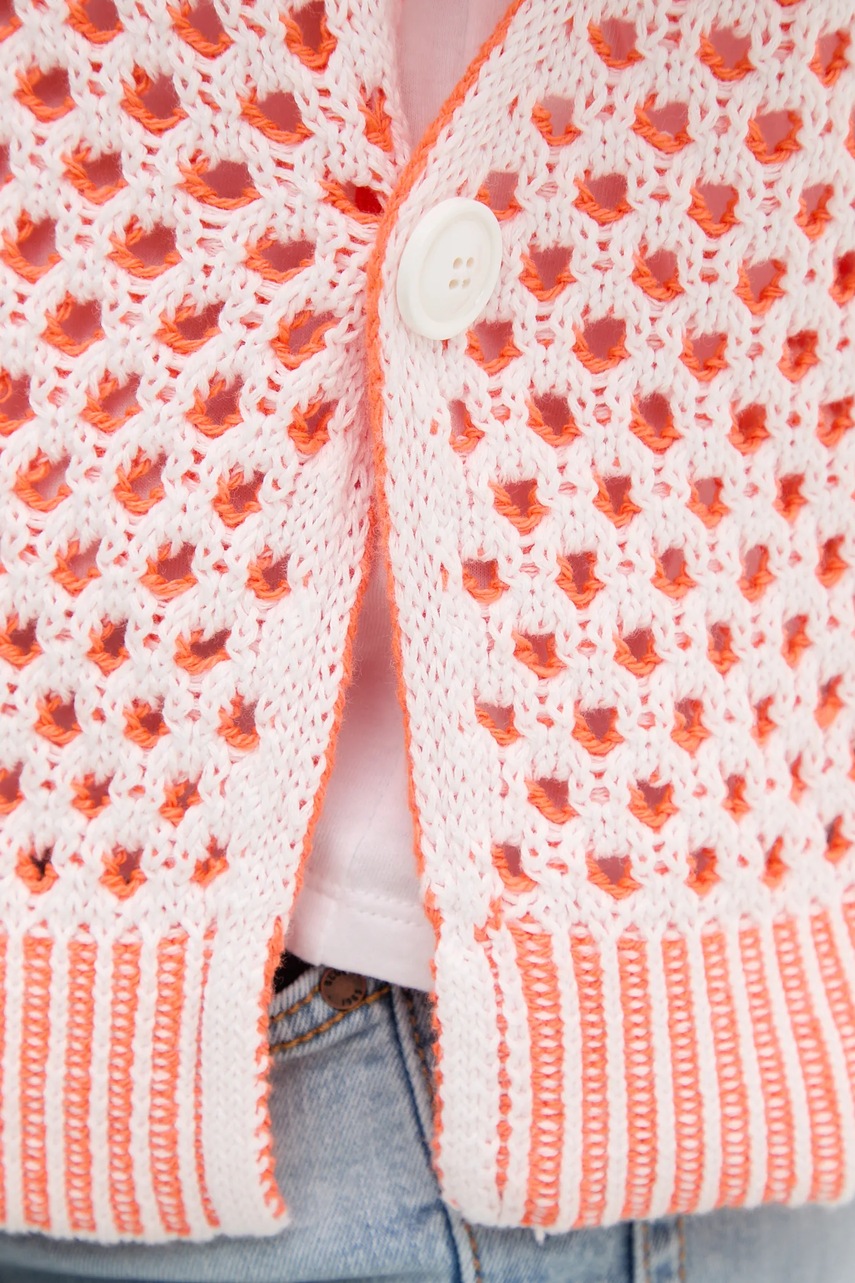 Γιλέκο United Colors of Benetton χρώμα: άσπρο, 1194E10DE φωτογραφία