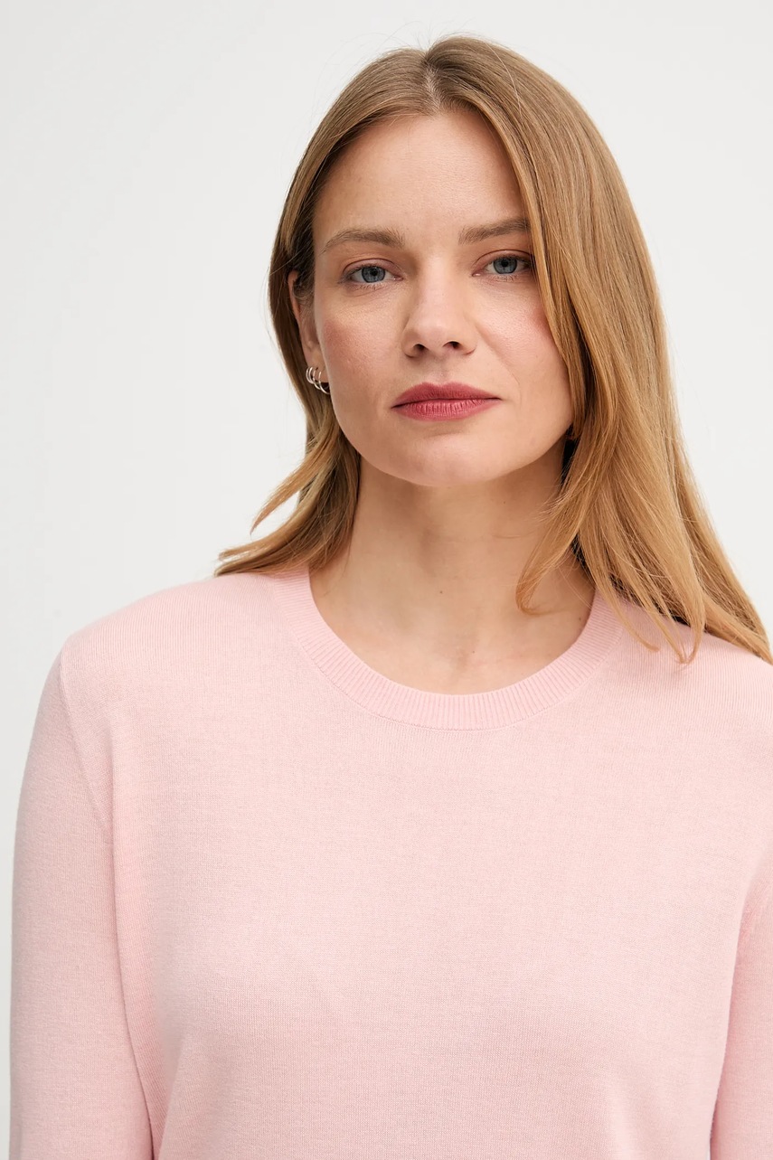 Sveter s prímesou hodvábu United Colors of Benetton