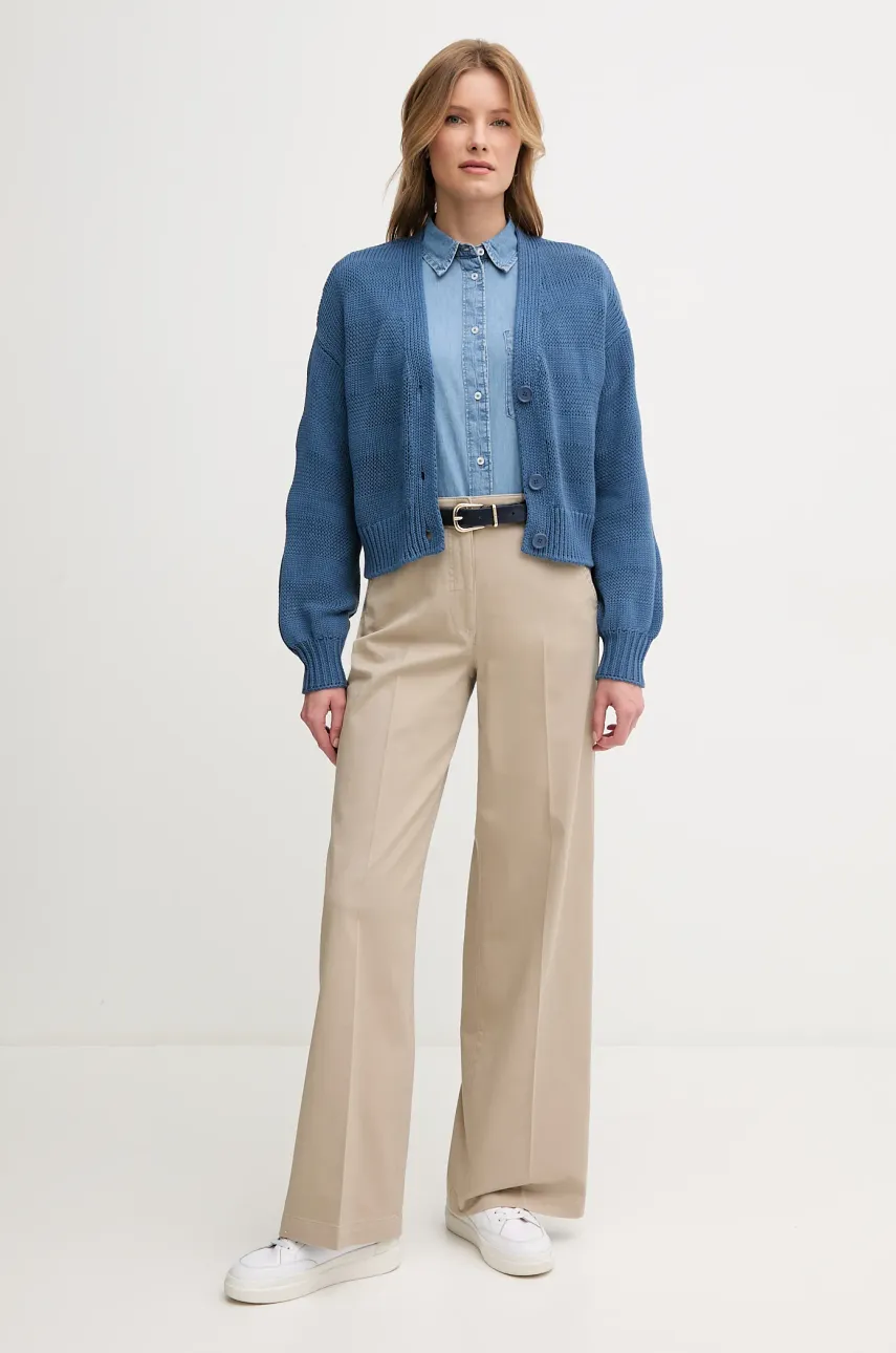 Хлопковый кардиган United Colors of Benetton женская лёгкое 1898D604S Хлопковый кардиган United Colors of Benetton женская лёгкое 1898D604S