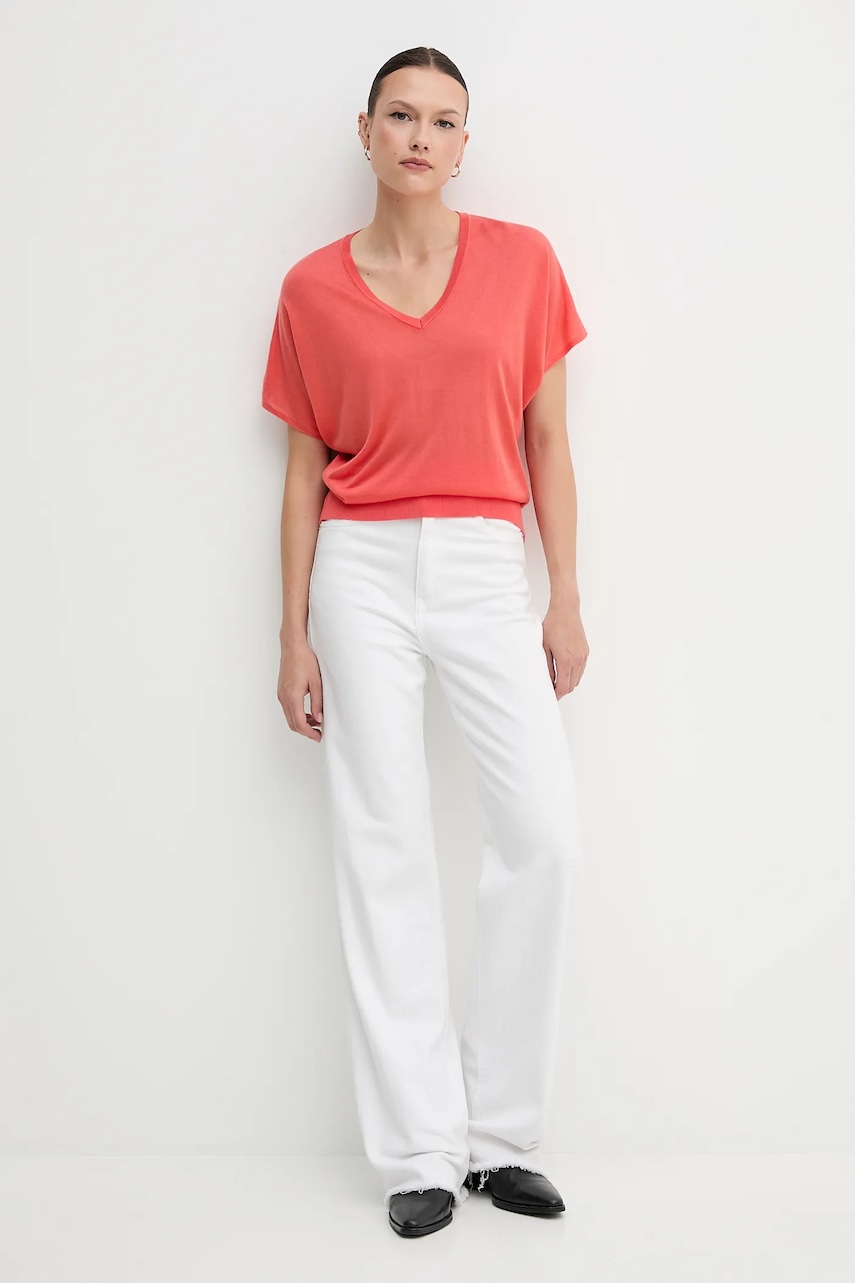 Футболка United Colors of Benetton цвет оранжевый 103VD402U Футболка United Colors of Benetton цвет оранжевый 103VD402U
