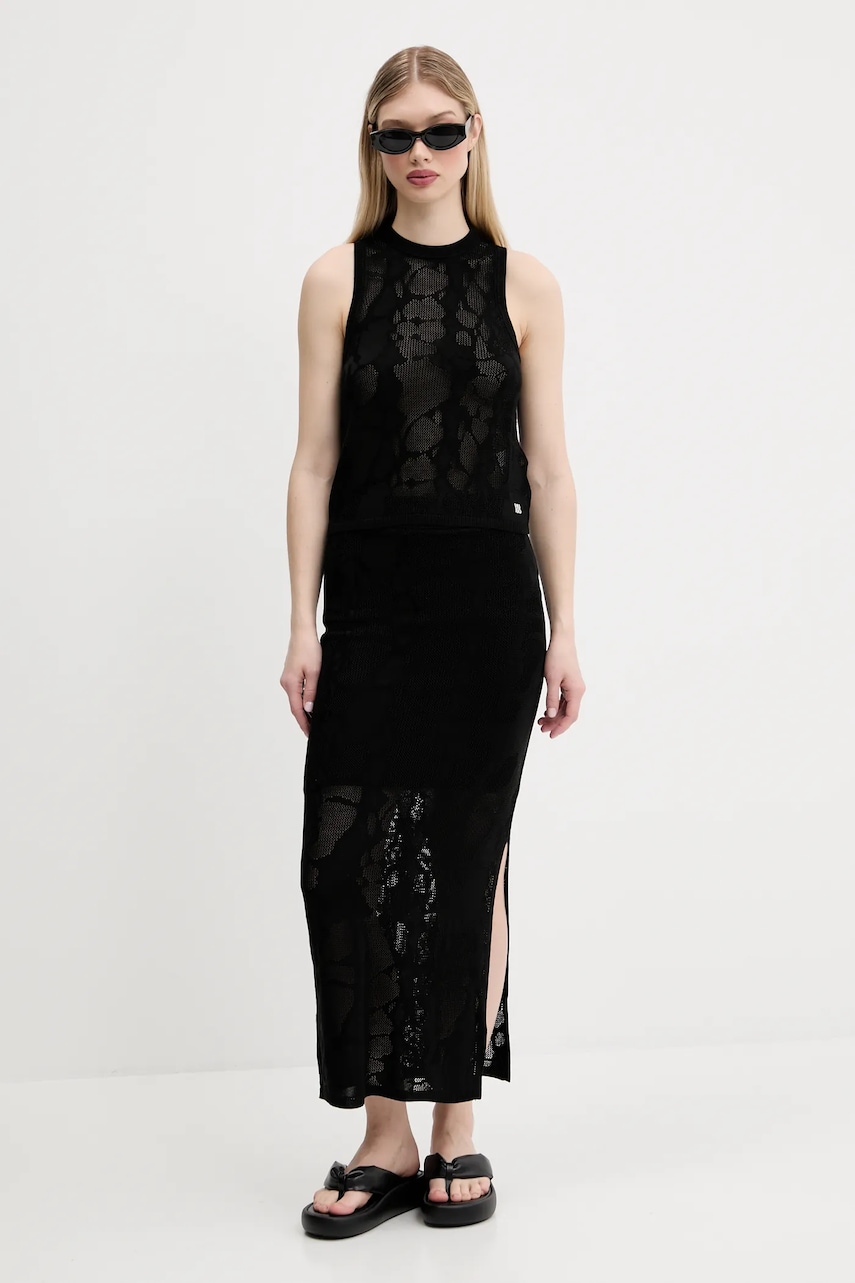 Топ HUGO цвет чёрный 50538224 Топ HUGO цвет чёрный 50538224