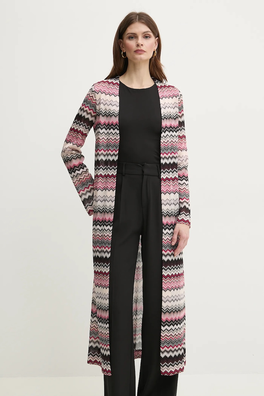 Missoni kardigán fekete, női, könnyű, DS25SM0K.BR00ZV termék 2. képe