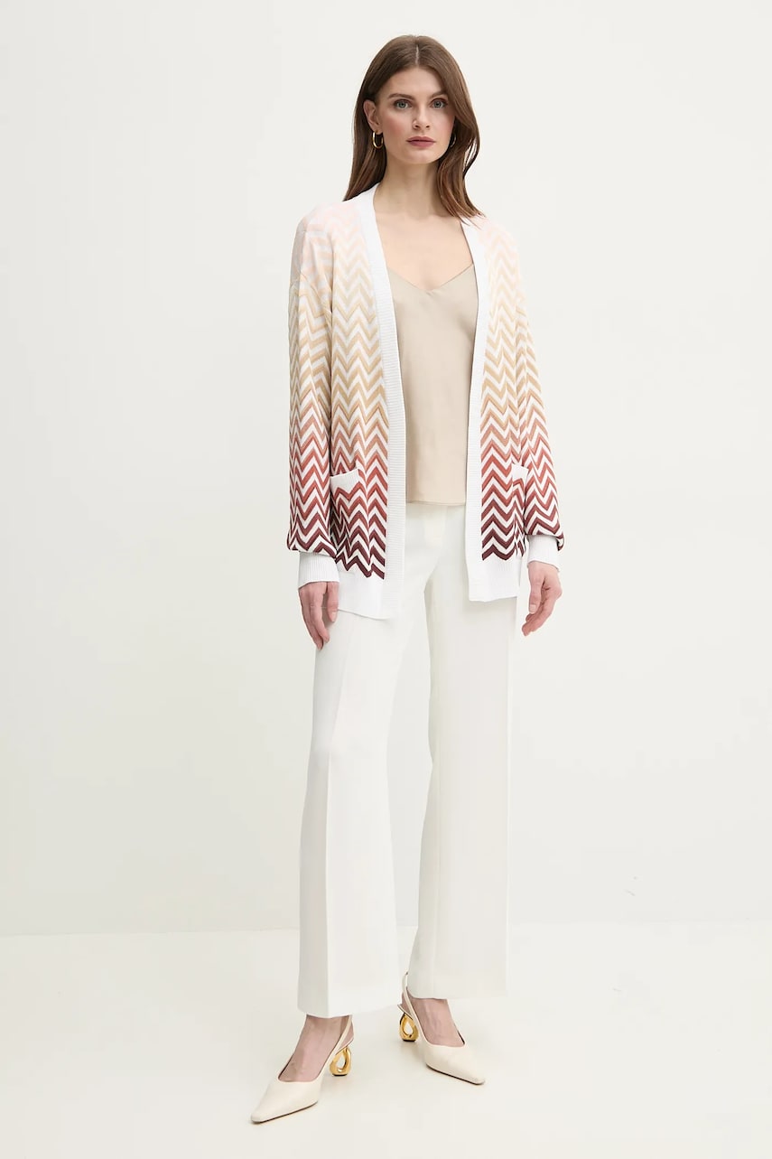 Джемпер Missoni женский цвет белый лёгкий DS25SM07.BK044V Джемпер Missoni женский цвет белый лёгкий DS25SM07.BK044V