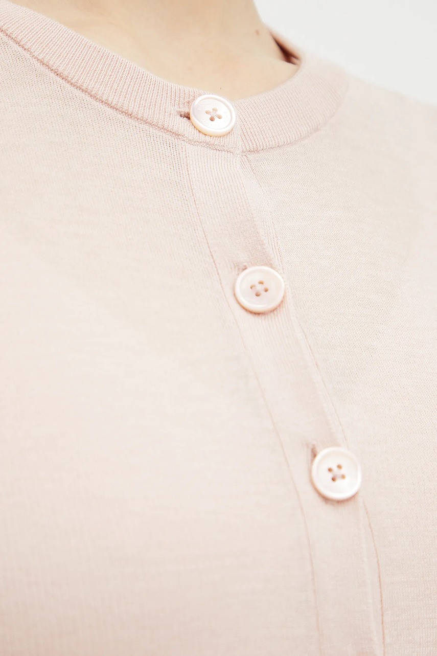 Kardigan s příměsí hedvábí MICHAEL Michael Kors (obrázek 5)