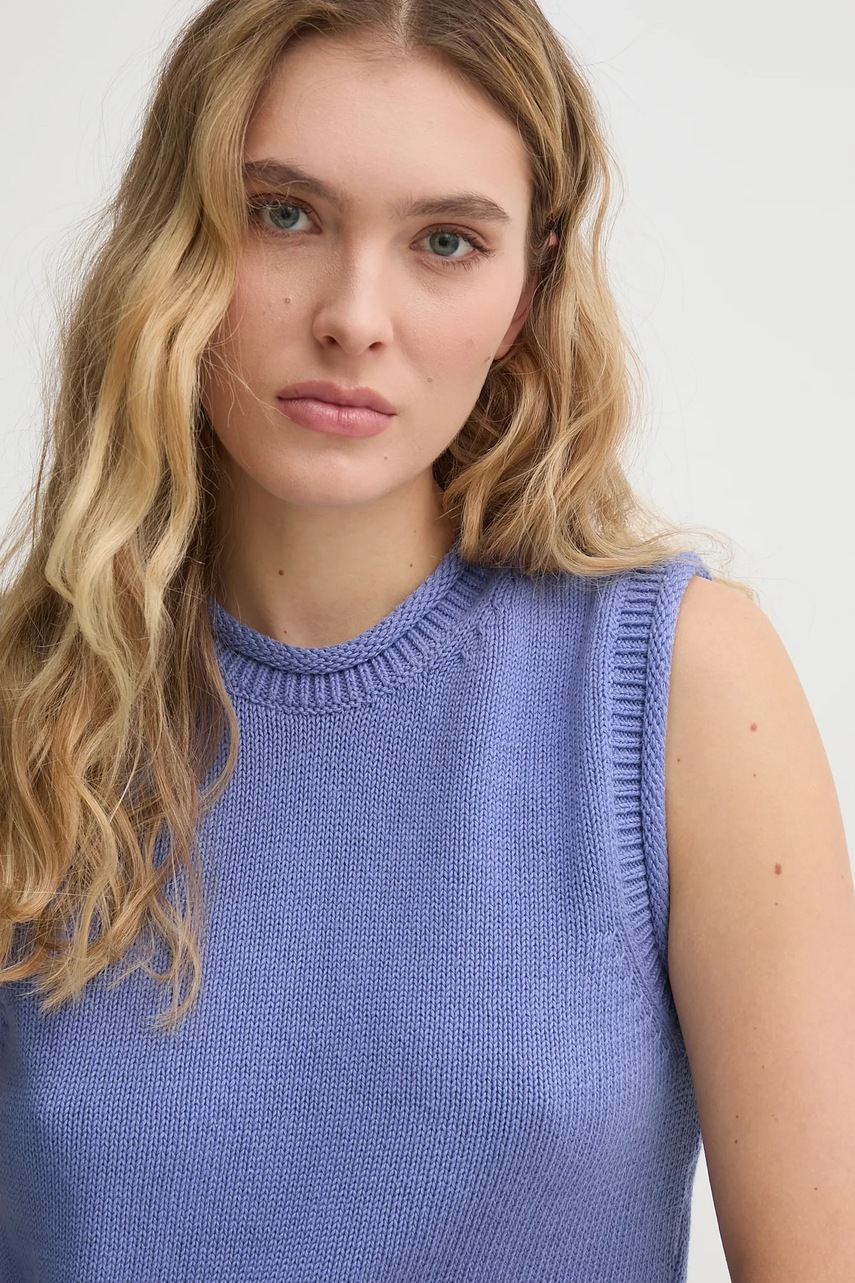 Γιλέκο Calvin Klein Jeans χρώμα: μοβ, J20J225226 φωτογραφία