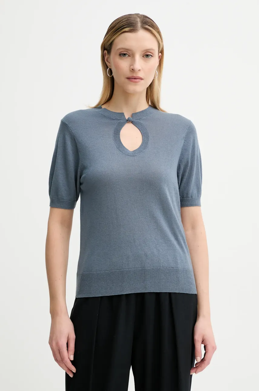 By Malene Birger pulover din amestec de lână TALA femei, culoarea gri, light, 103209