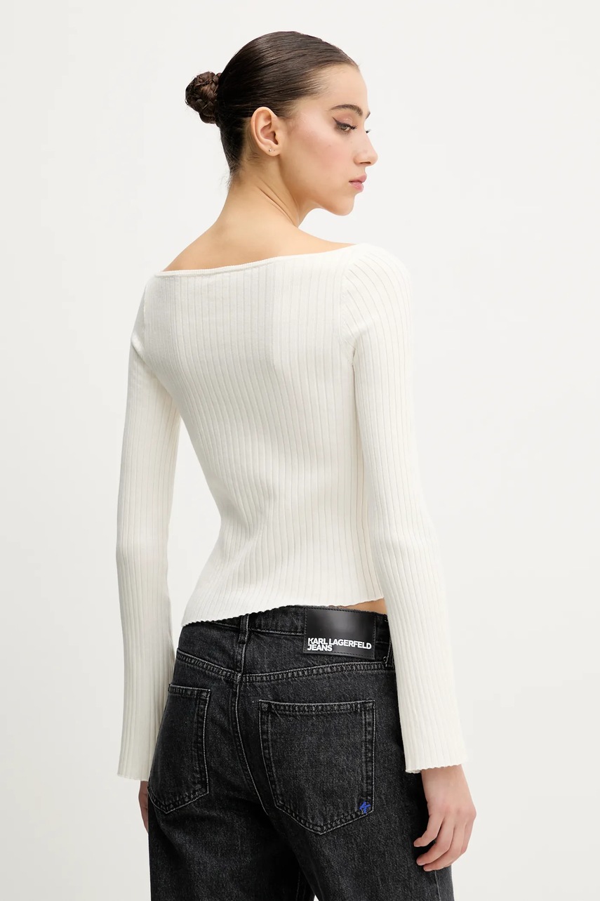 Πουλόβερ Guess Originals χρώμα: μπεζ, W5GR23 Z2V62 φωτογραφία