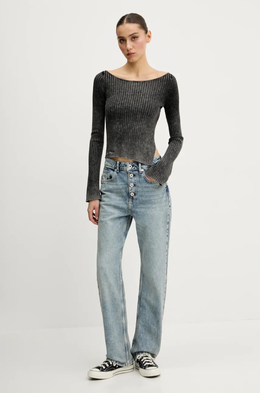 Свитер Guess Originals женский цвет серый лёгкий W5GR23 Z2V62 Свитер Guess Originals женский цвет серый лёгкий W5GR23 Z2V62