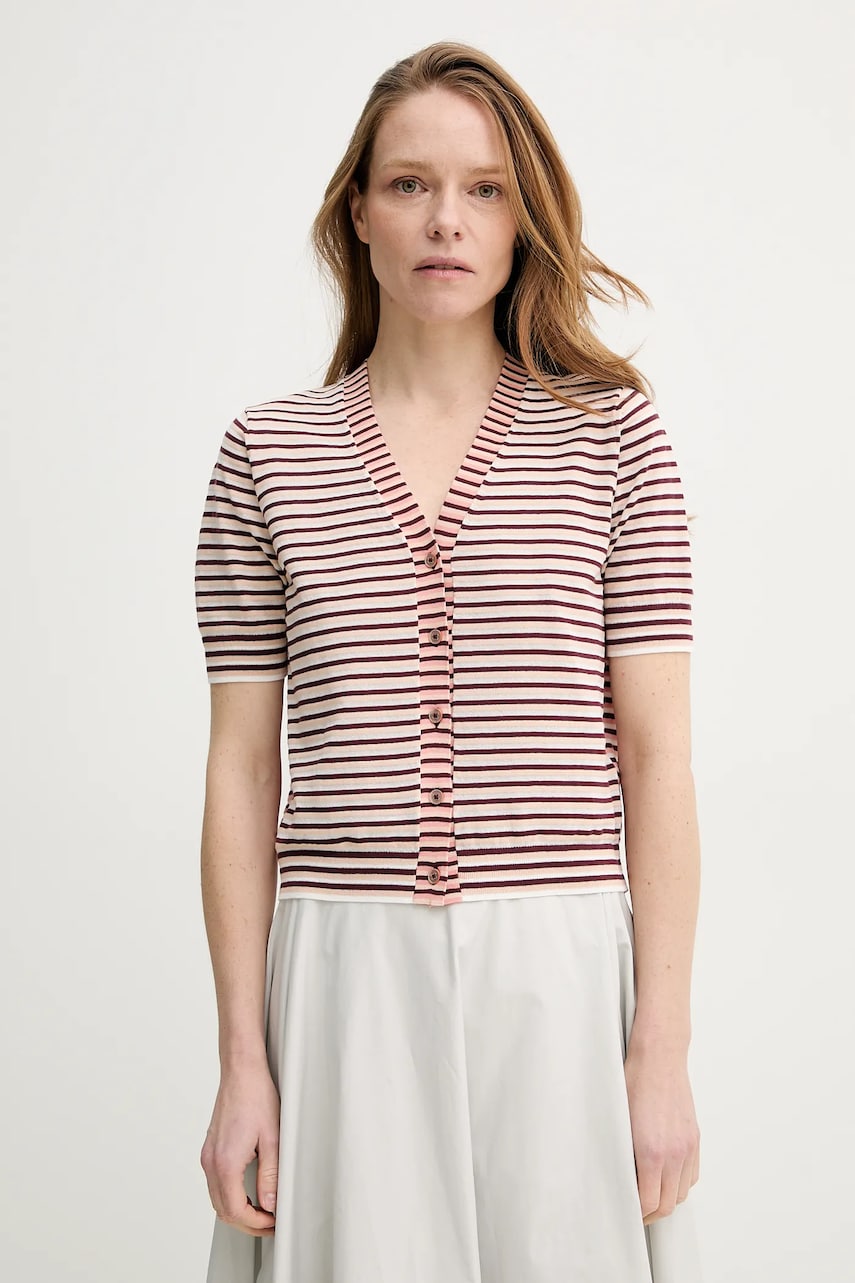 PS Paul Smith cardigan femei, culoarea portocaliu, light, W2R.564N.P31304