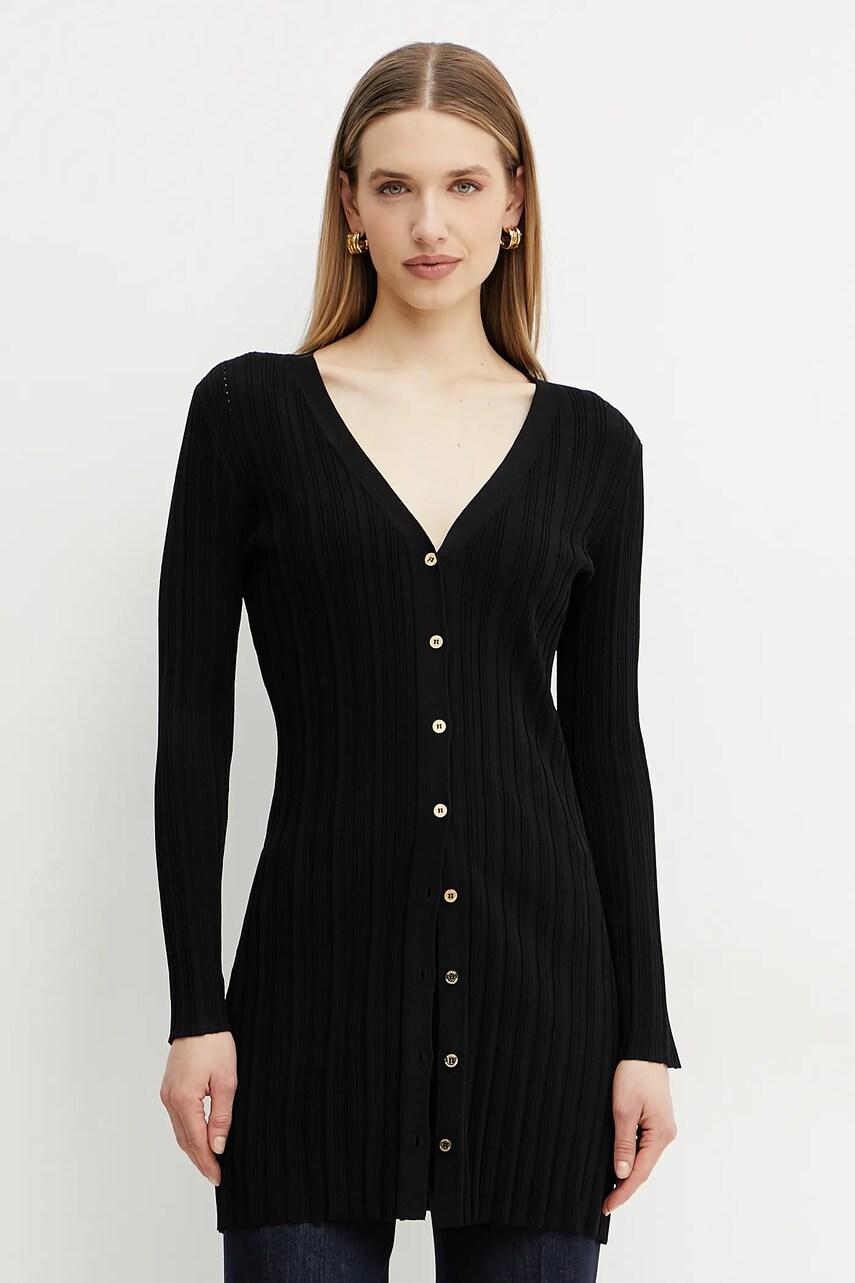Levně Kardigan Marciano Guess GIADA dámský, černá barva, lehký, 5GGR05 5874Z