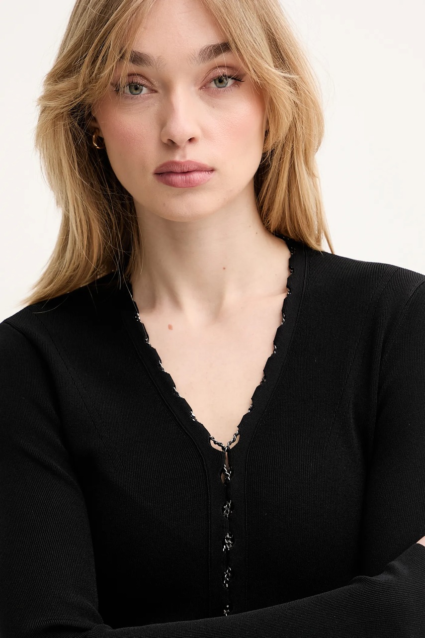 Πουλόβερ Miss Sixty χρώμα: μαύρο, 6S1RJ23500 φωτογραφία