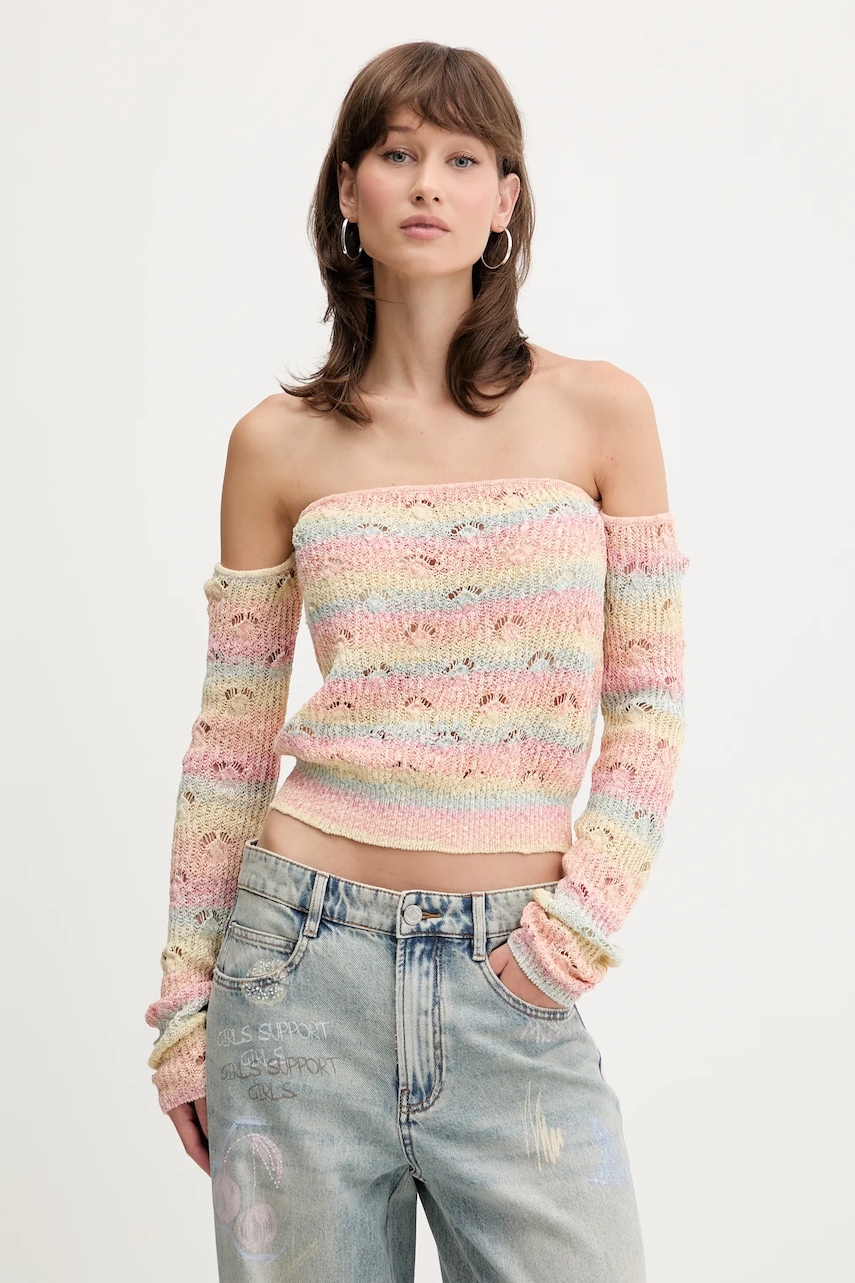 Miss Sixty pulover culoarea galben, light, 6S2RJ06700