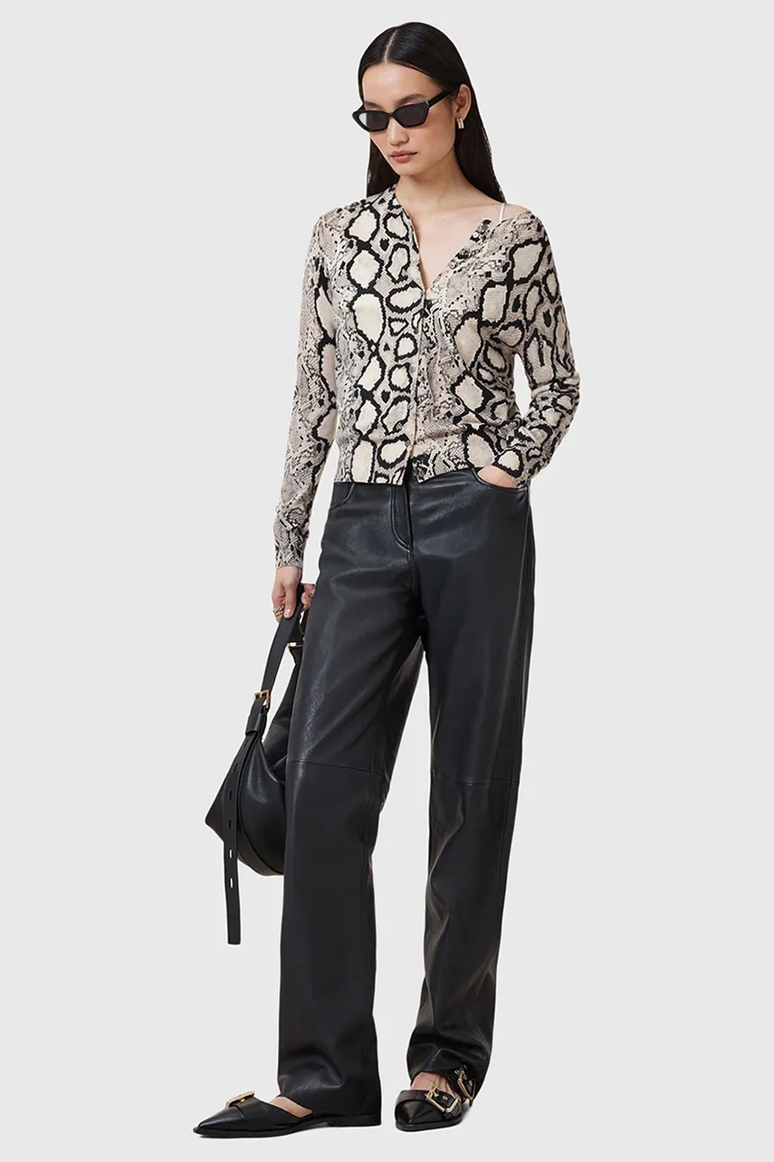 Вовняний кардиган AllSaints ANOUK жіночий  W044KC 