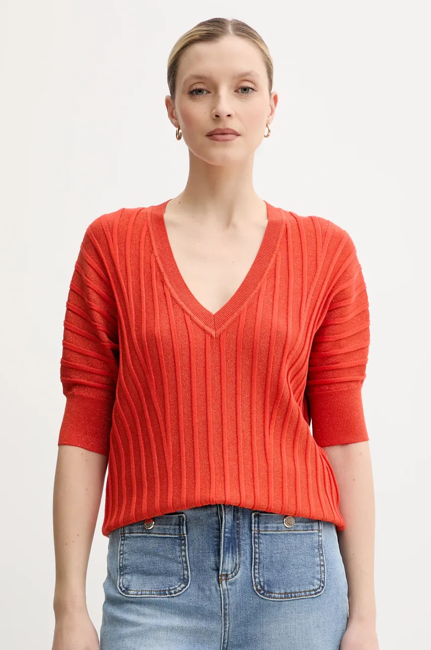 Morgan tricou MINSPI femei, culoarea portocaliu, MINSPI