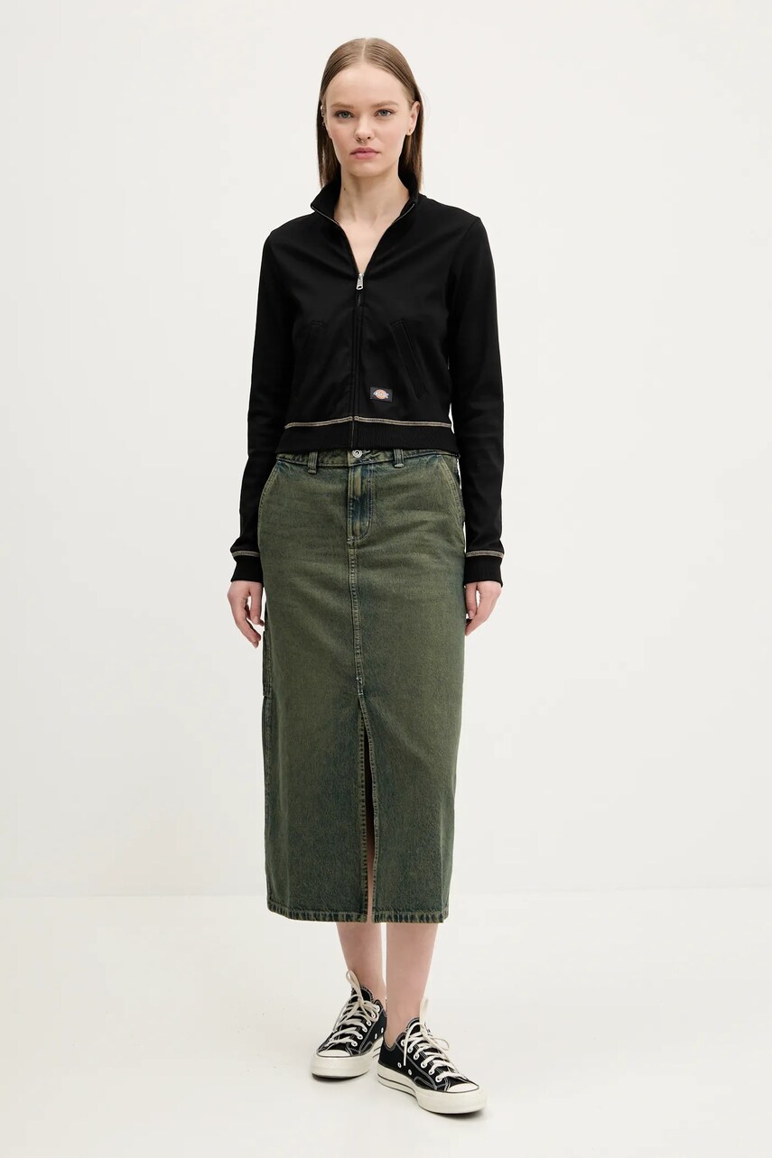 Кофта Dickies женская цвет чёрный однотонная DK0A4Z71BLK1 Кофта Dickies женская цвет чёрный однотонная DK0A4Z71BLK1