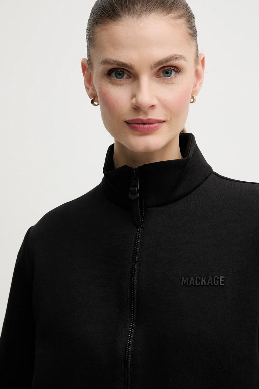 Μπλούζα MACKAGE χρώμα: μαύρο, FINOLA φωτογραφία